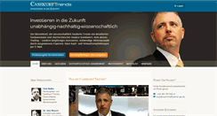 Desktop Screenshot of cashkurs-trends.de